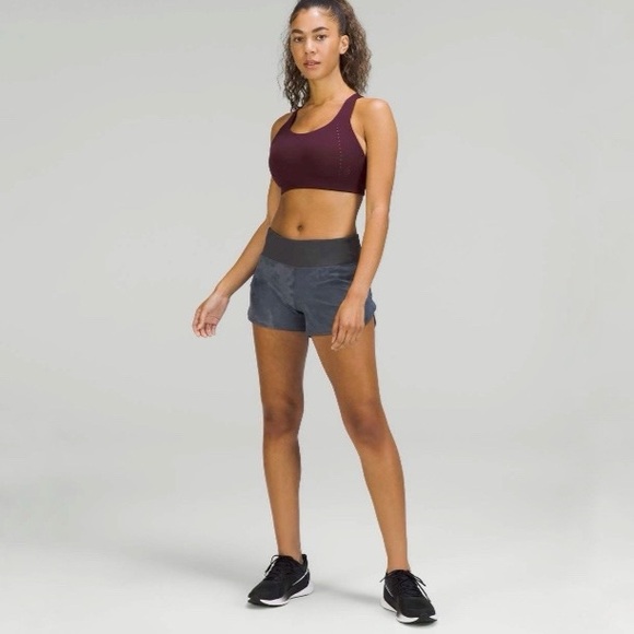 Lululemon AirSupport Bra High Support Size 34D Purple Ultralu Sports Bra Running - Picture 14 of 14